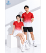 Áo thể thao nữ AC-3874-01-07 Trắng phối đỏ